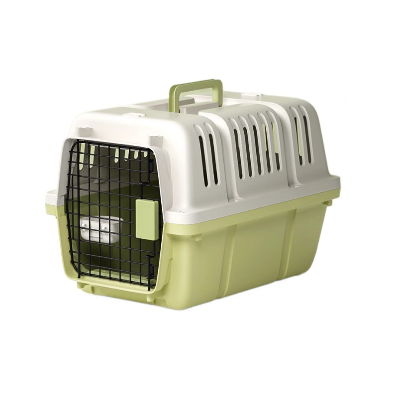 Caja aérea para mascotas, caja de transporte para perros, jaula portátil para perros de gran espacio, bolsa especial para perros pequeños y medianos