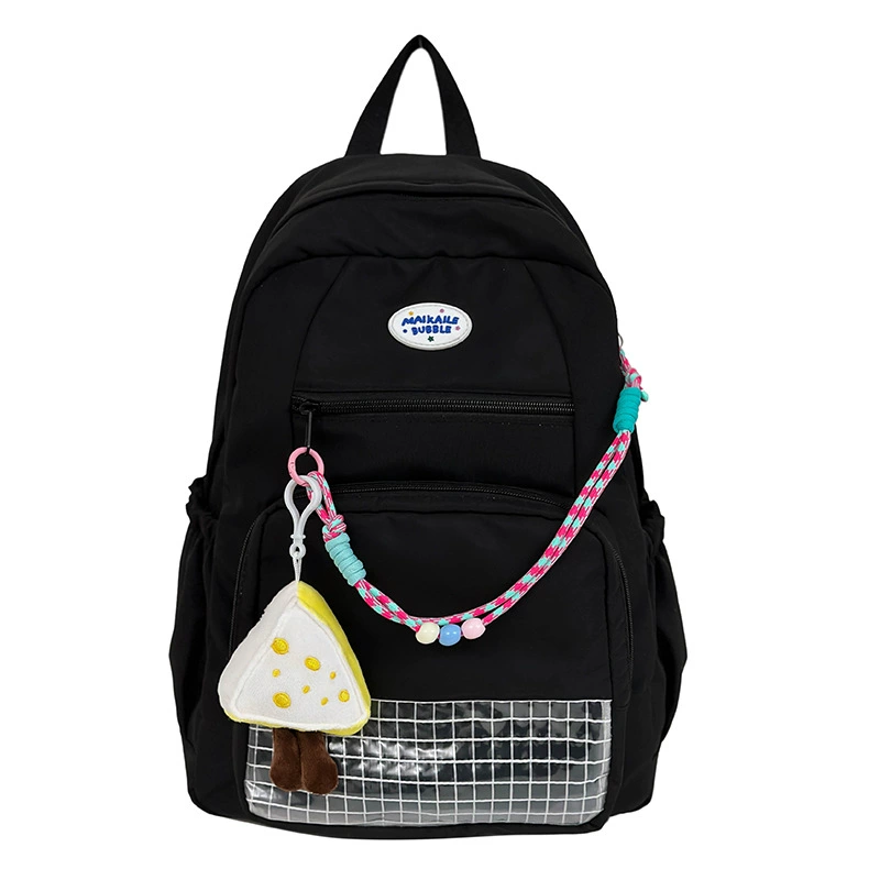 Рюкзак, съемная подвеска, вместительная студенческая сумка для школьников, легкий, 4 цвета