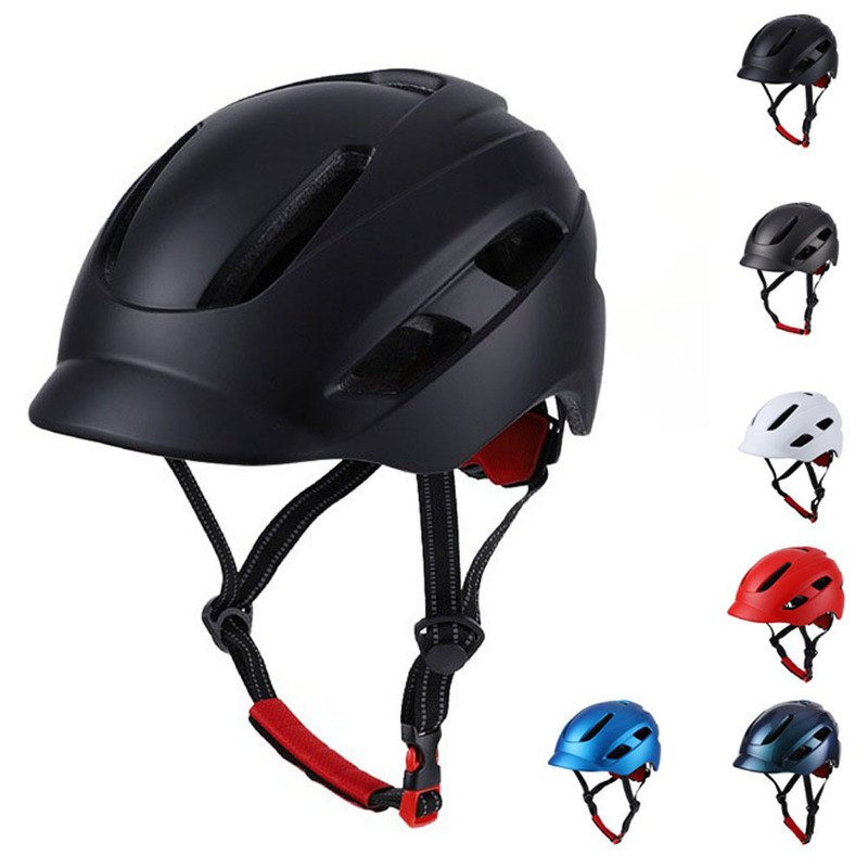 Lighting Warning Smart Mountain Sports Bicycle with Light Road Bike USB Charging Head Helmet Cycling Helmet