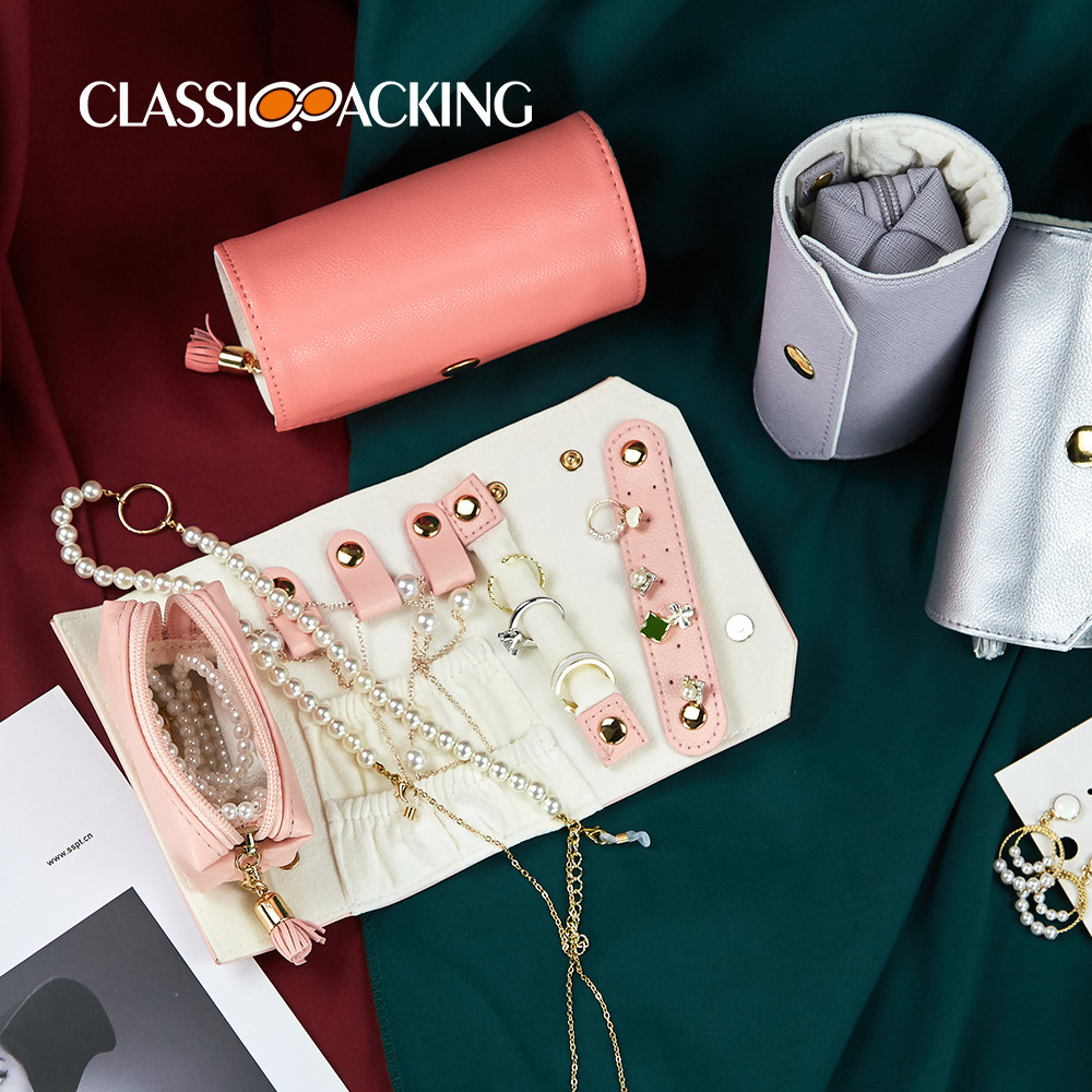 Joyería al por mayor de fábrica, material de collar de prepucio, bolsa de franela, almacenamiento de joyería simple y portátil, gran capacidad