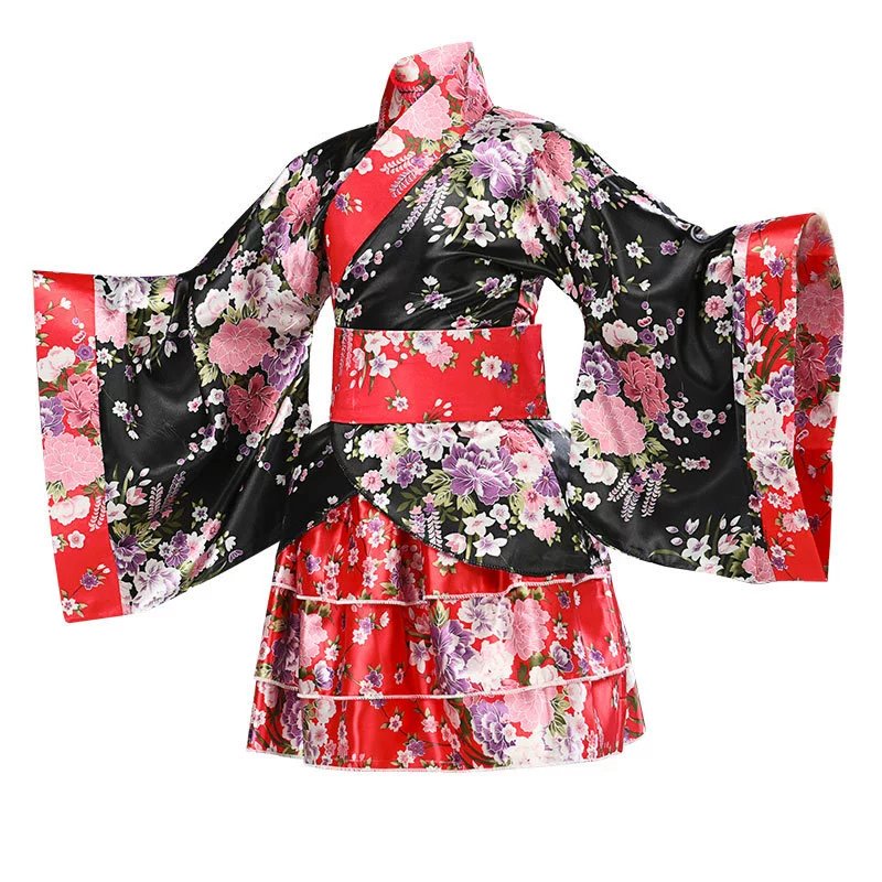 [六一儿童极乐净土cos动漫舞蹈服洛丽塔裙套日本女式正装女童和服]
