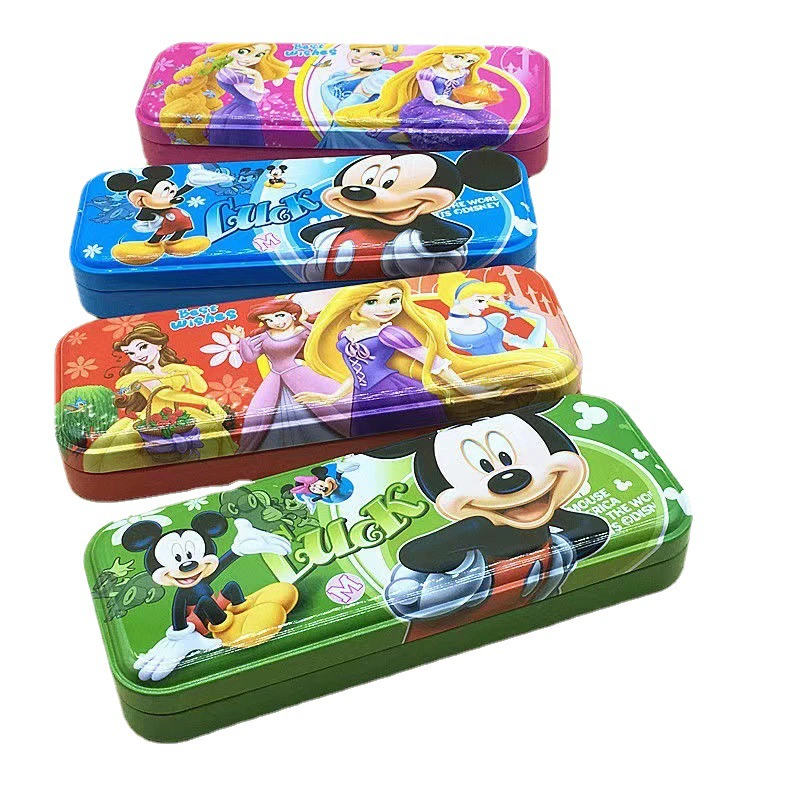 Metal pencil case, stationery for elementary school students