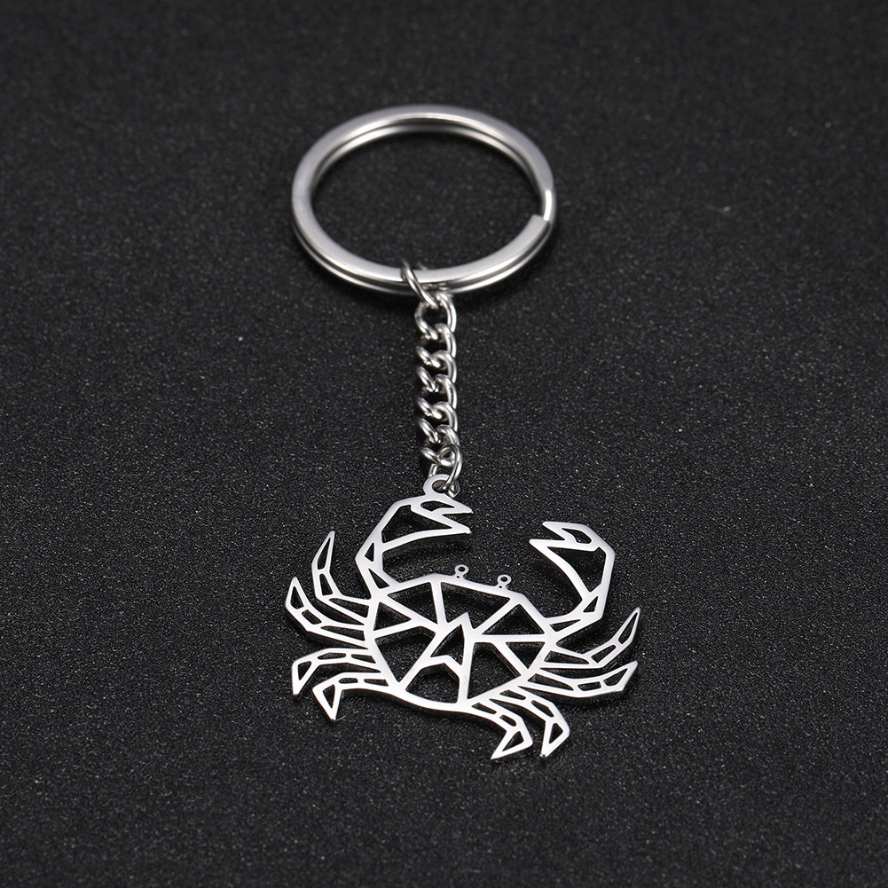 Animal Pattern Fashion Animal Stainless Steel Plating Bag Pendant Keychain