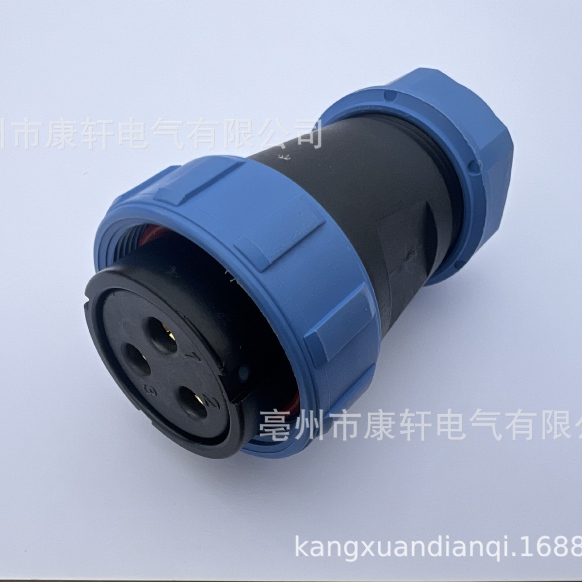 防水航空插头SP29后螺母插座2-3-4-7-9芯公母对接电线连接器反装