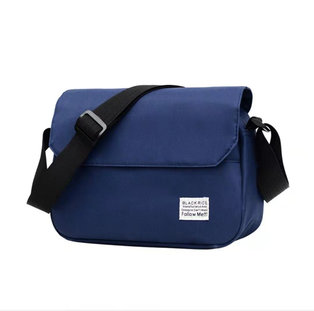 One-Shoulder Men’s Shoulder Bag, Japanese/Korean Style, Spacious 21×33×3 cm
