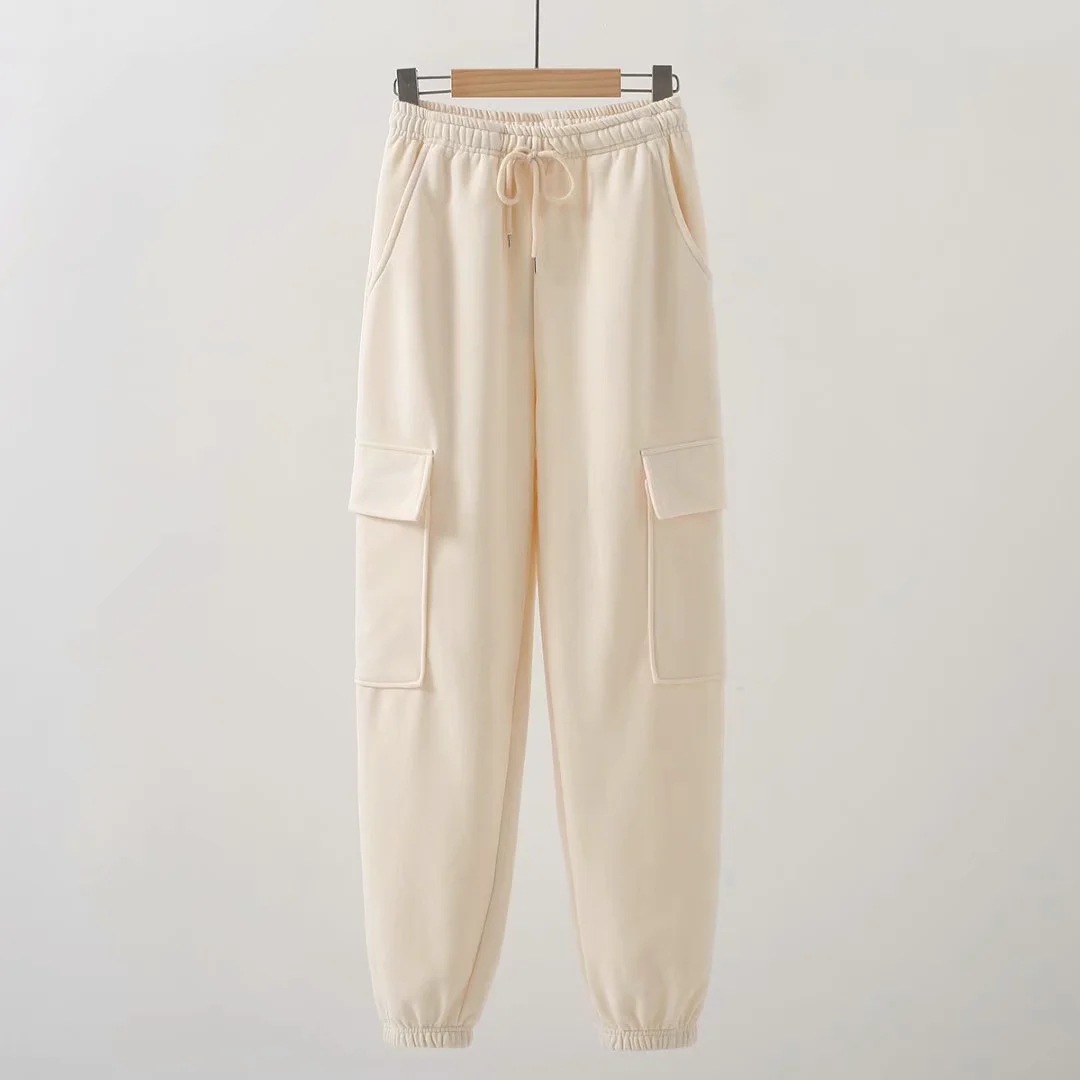 Autumn/winter new plus velvet sweatpants NSAC20142
