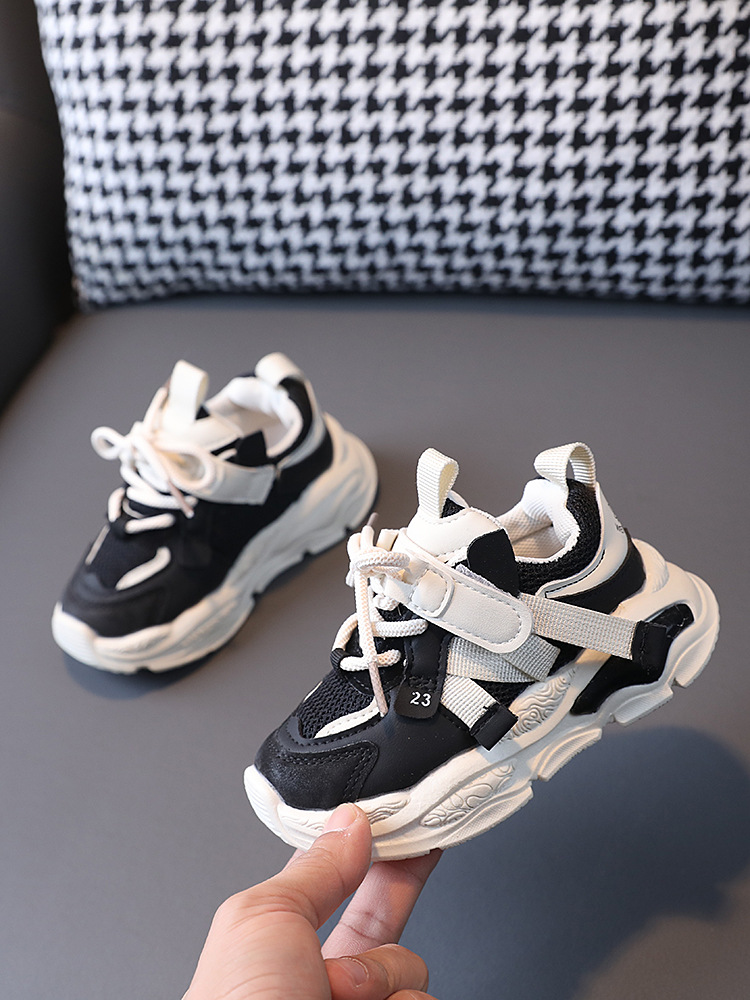 Tekaški copati Daddy Shoes za deklice Elegantni zračni mrežasti čevlji za fantke_voghion.com