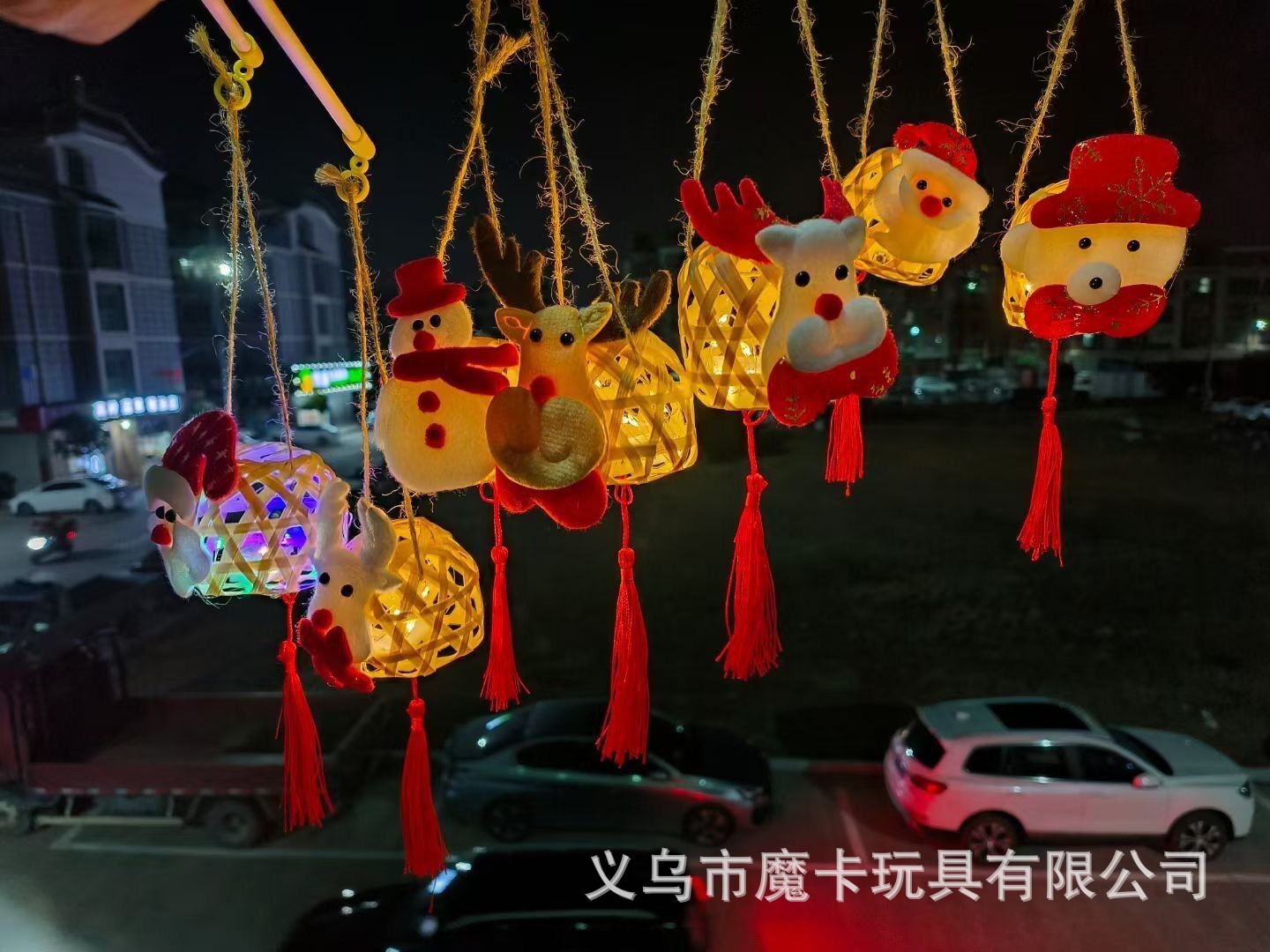 크리스마스 대나무 랜턴