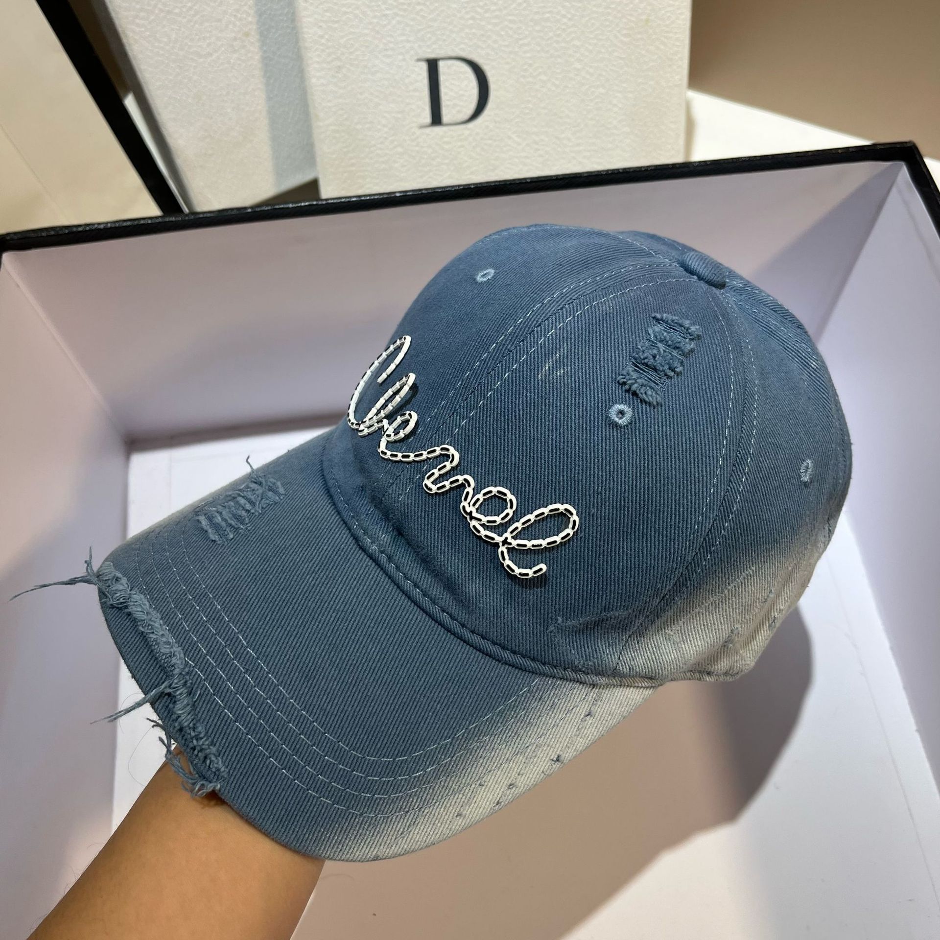 American Youth Street Versatile Washed Cotton Baseball Fashionable Small Fragrance Spring and Autumn New Personalized_voghion.com