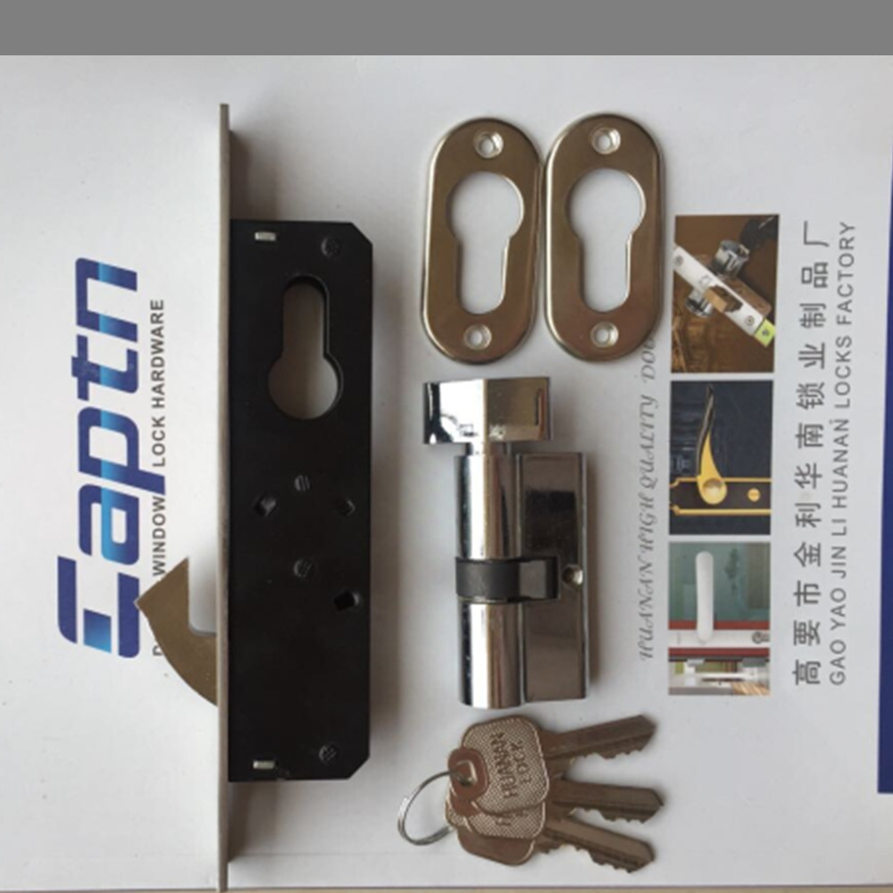 Cerradura de puerta corredera de acero inoxidable directa de fábrica cerradura de gancho de puerta de aleación de aluminio cerradura de puerta corredera mortaja gancho único puerta de hierro cerradura de puerta