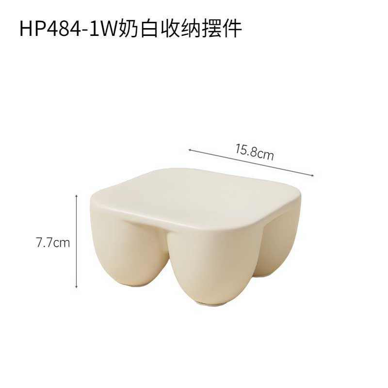 Placa de almacenamiento de cerámica creativa, decoración, joyería, placa de exhibición de joyería, bandeja de llaves de entrada, decoración suave de escritorio al por mayor