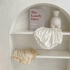 ins 2023 new summer style baby floral fungi ear-covering bread pants versatile shorts 2 colors available