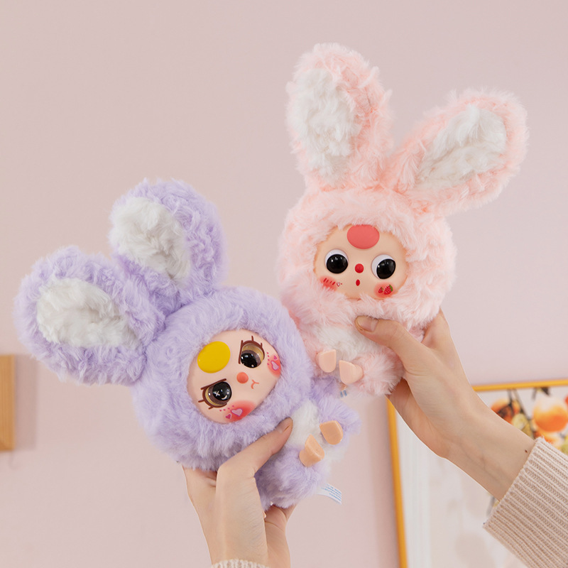 ネット有名人の3歳のぬいぐるみリリーラビットタウンシリーズ人形かわいいビニール人形3歳卸売|undefined