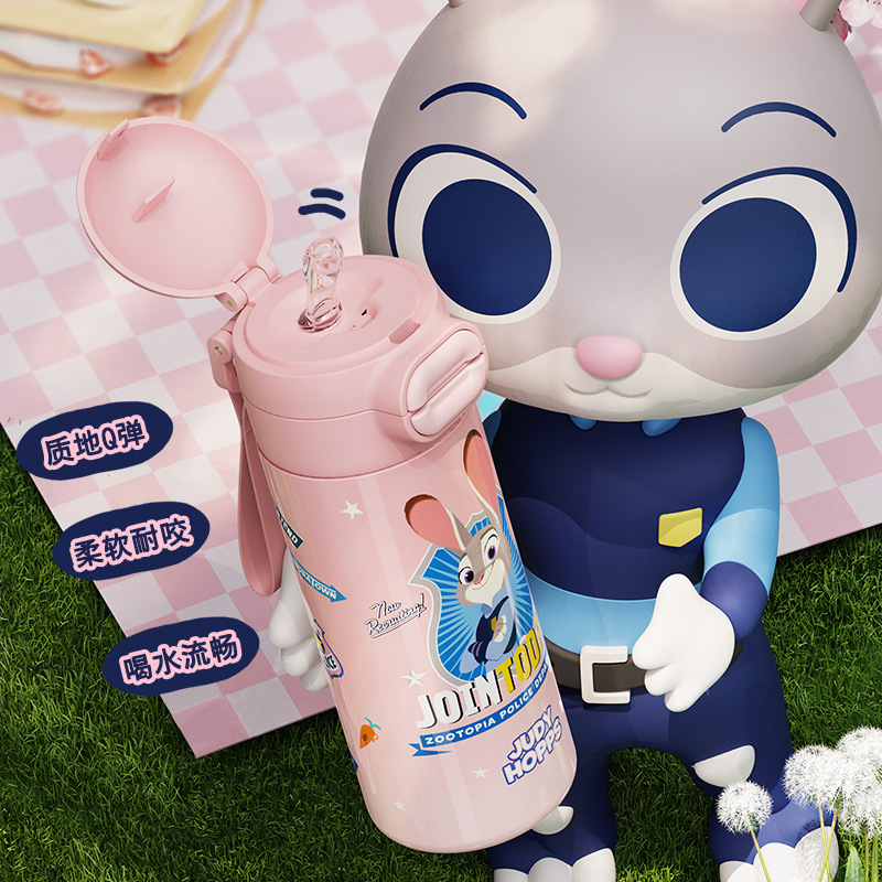 三丽鸥凯蒂猫儿童保温杯便携吸管杯子316不锈钢高颜值水杯学生杯|undefined