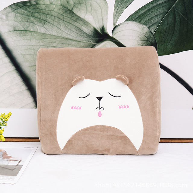 카키색 곰 허리 지지대
