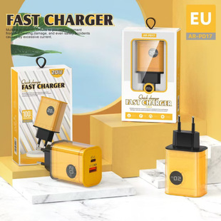 Ar Charging Head A+C Fast Charging Charger Multi-Protocol Compatible with Pd Fast Charging 18W High Power Suitable for Apple and Android