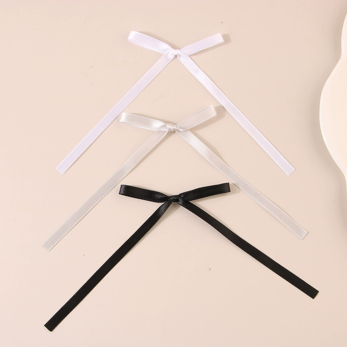 Двойной хвост балет ветер с бантом аксессуар полуфабрикаты милые девчушки ленты аксессуары для волос