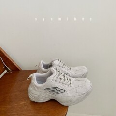 巴黎风超火男女同款厚底老爹鞋女2025新款增高轻便软底真皮运动鞋