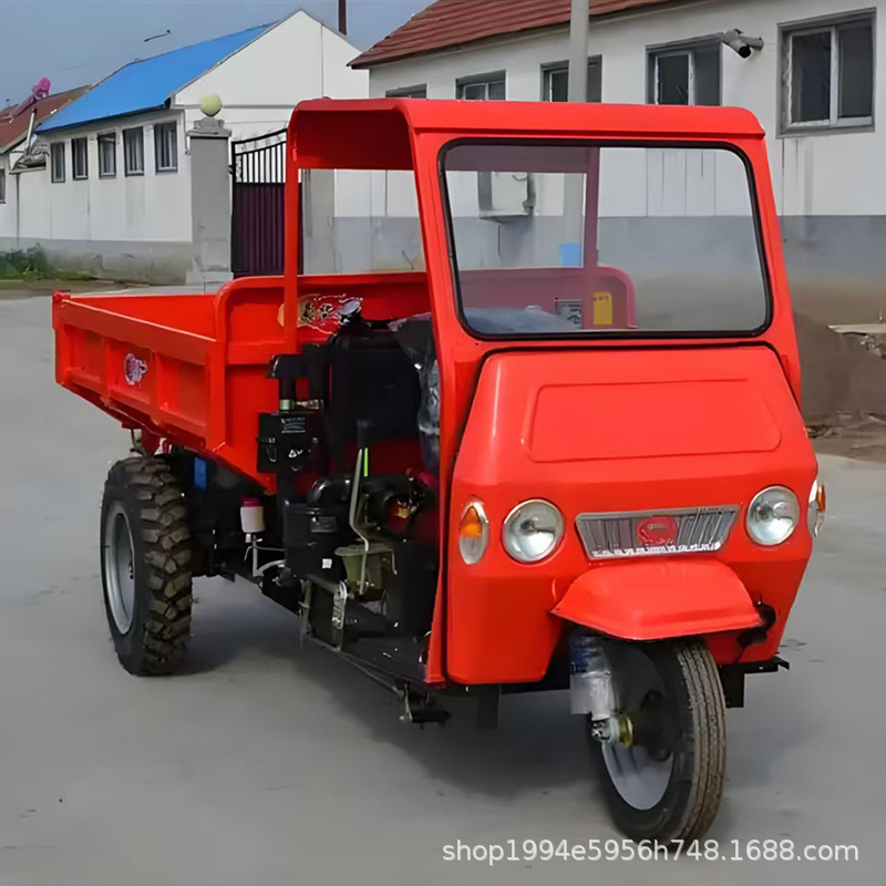 Triciclo diesel sitio de construcción de ingeniería agrícola camión volquete de hormigón cultivo escalada de montaña viento cinco impuestos