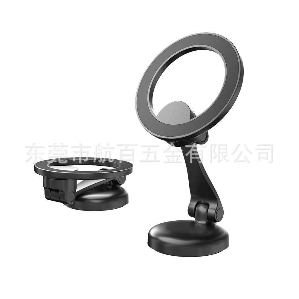 Magsafe soporte para teléfono móvil para automóvil panel de instrumentos para automóvil navegación giratoria de 360 grados soporte para teléfono móvil magnético plegable