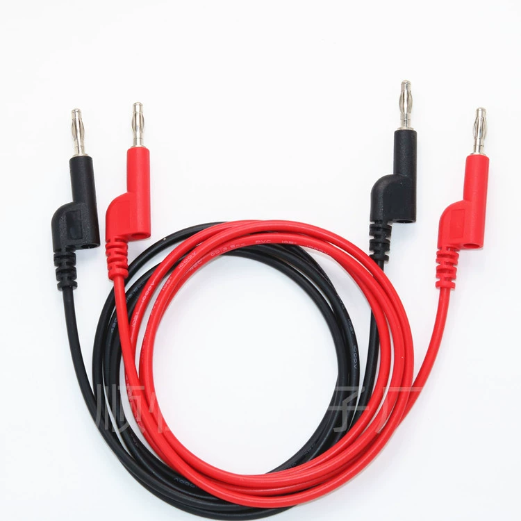 Мультиметр Банановый штекер Провод 4 мм Все медные банановые штекеры Тестовый провод Продолжительный штекер Тестовый штекер