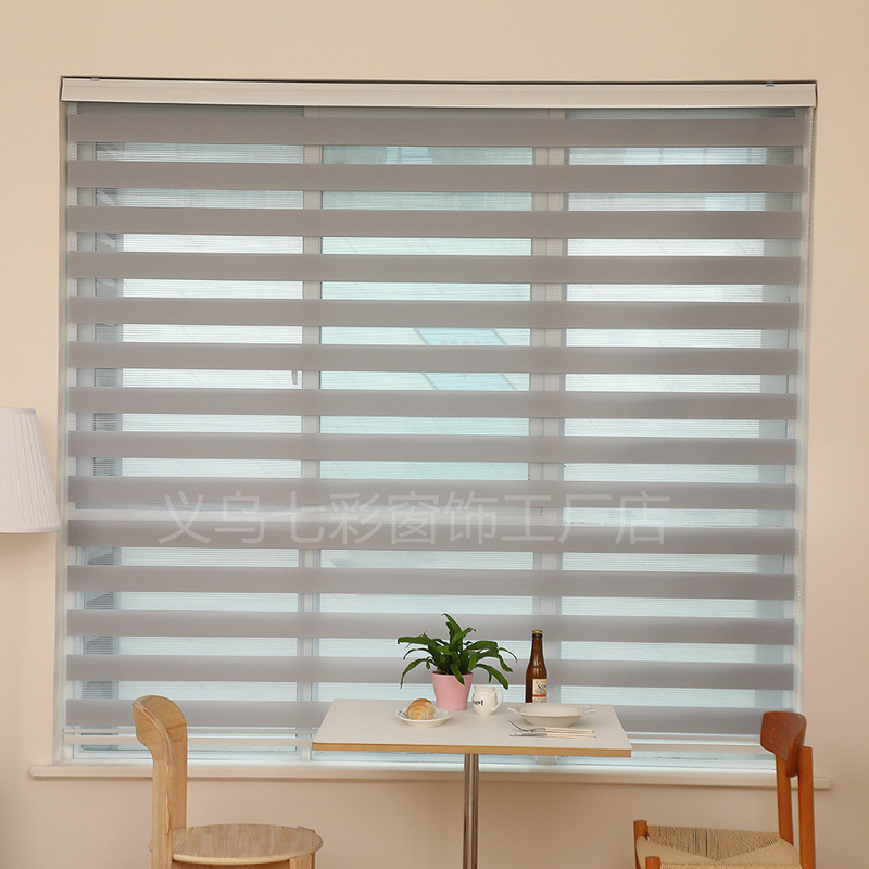 New Simple Gray Curtain Soft Gauze Blinds Office Blackout Sunshade Roll-pull Bedroom Living Room Curtain New Simple Gray Curtain Soft Gauze Blinds Office Blackout Sunshade Roll-pull Bedroom Living Room Curtain