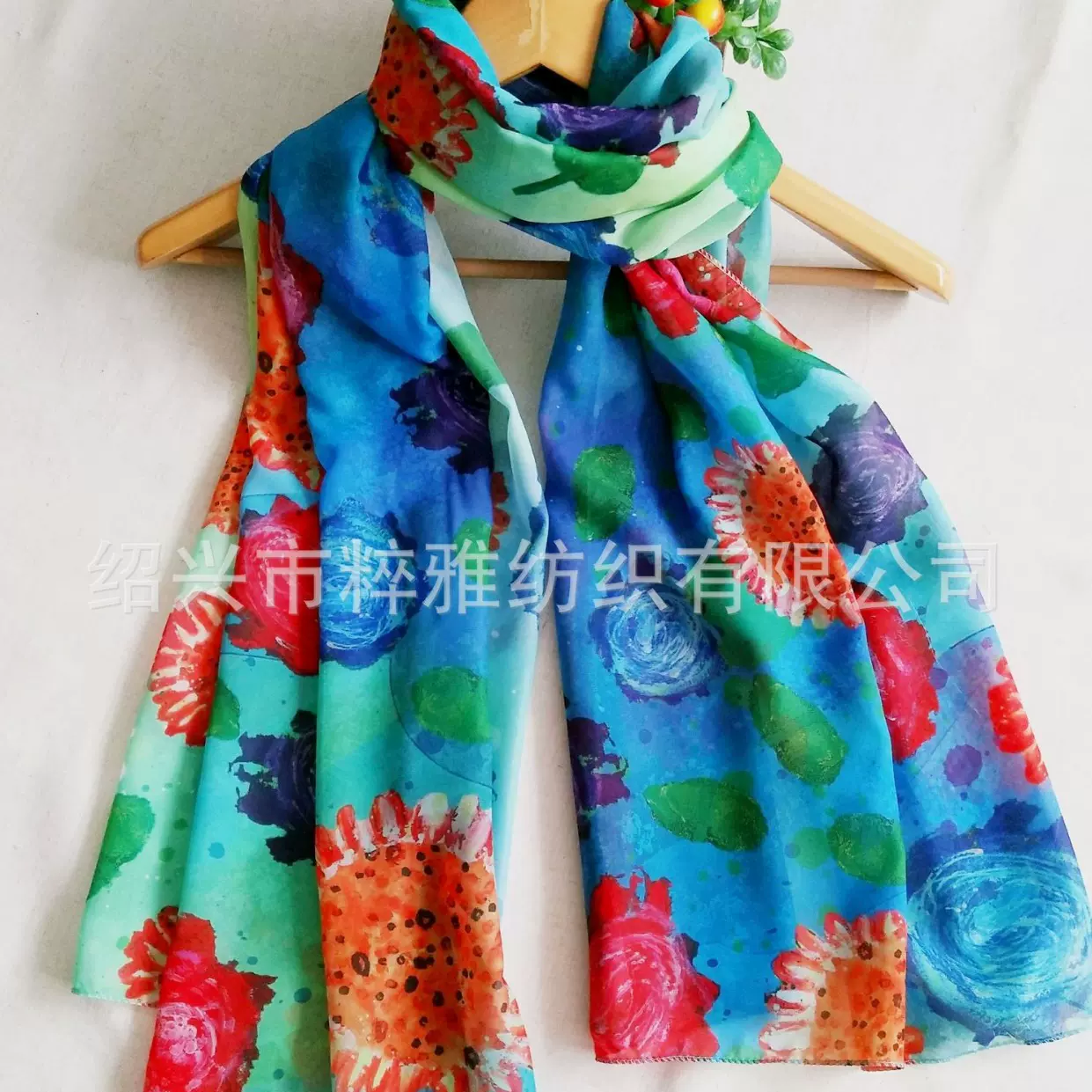 欧美风巴黎纱围巾雪纺印花沙滩巾丝巾外贸人棉流苏沙滩巾围巾女