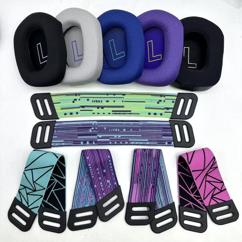 A pair of ear pads suitable for Logitech G733 headphones, G335 over-ear headphones, and G733 headband cushions
