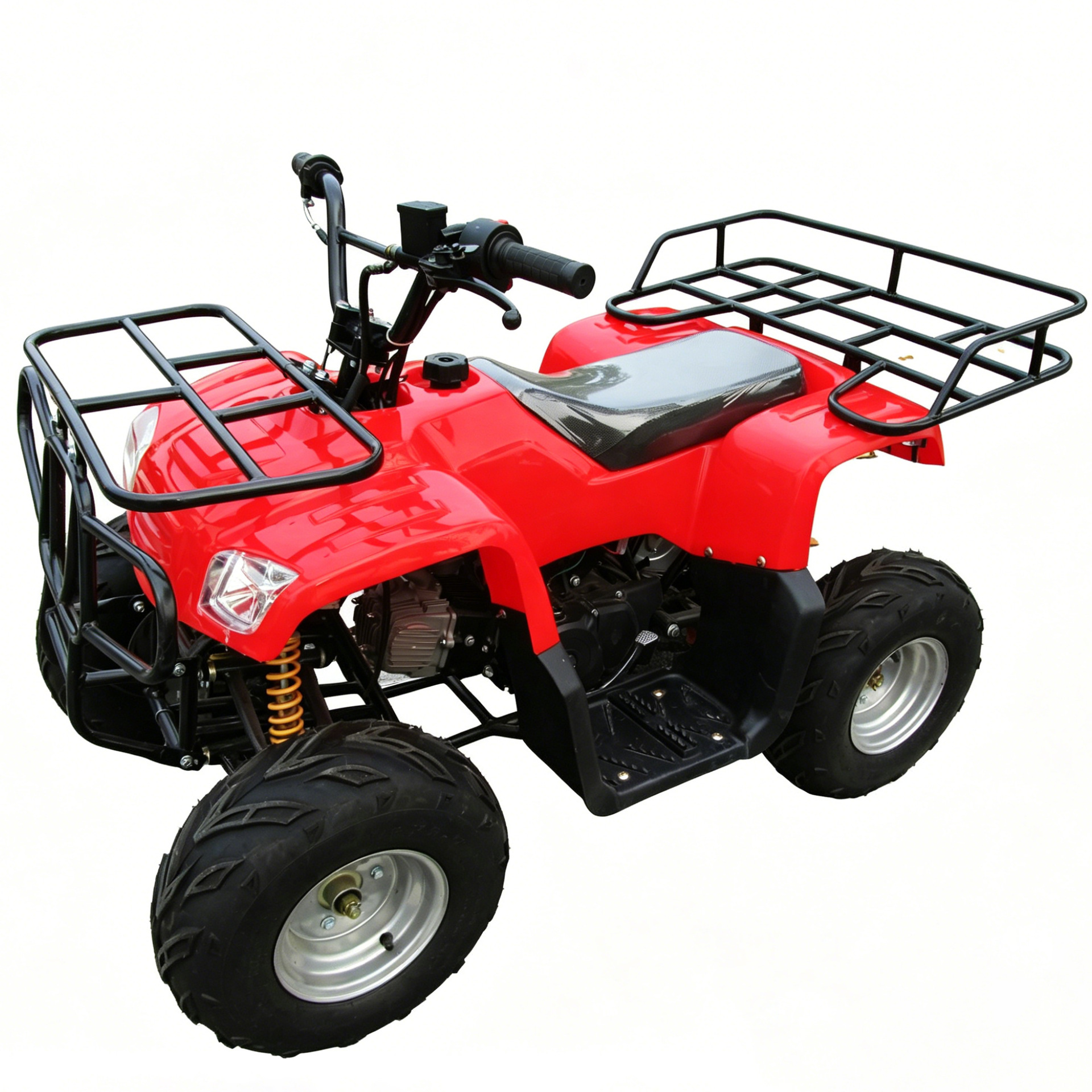 Cuatrimoto Todo Terreno 125cc de Hierro y Plástico, Inicio Eléctrico para Adultos y Niños image 5