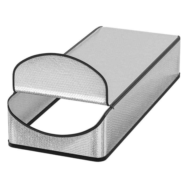 Теплоизоляционная крышка входа и выхода лестницы двухсторонняя алюминиевая пленка пылезащитный солнцезащитный козырек чердак для внешней торговли электронной коммерции Amazon