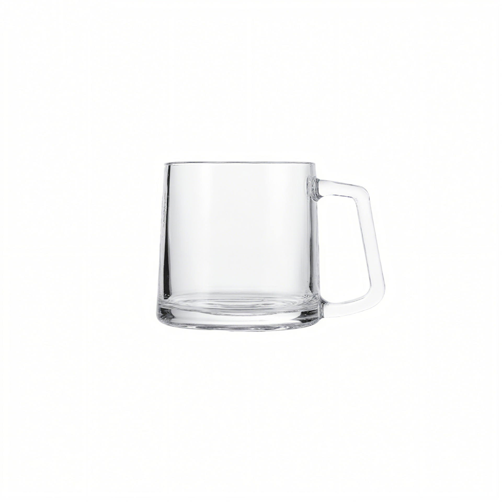 Mayorista spot con mango en relieve tazas de cristal tazas de café latte tazas de té tazas de bebida tazas de desayuno casero tazas de agua