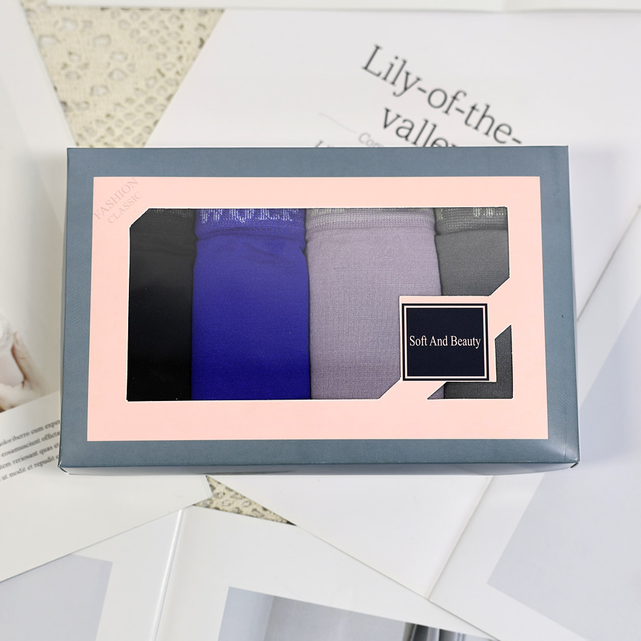 Ropa interior masculina en caja de comercio exterior, sin costuras, alta elasticidad, cintura media, deportes, cómodos y transpirables, pantalones bóxer de cuatro esquinas al por mayor