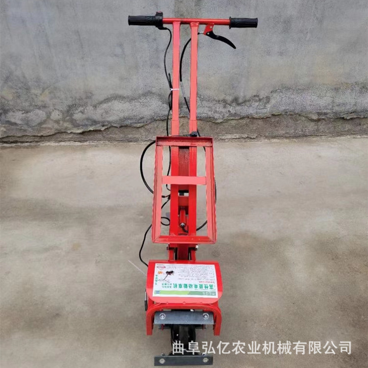 2200型大马力电动除草机果园锄草开沟机48V山地开荒松土微耕机