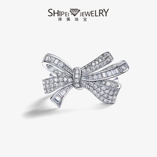 Shipei Jewelry 2024 Новые серебряные луки Кольцо на иностранной торговле