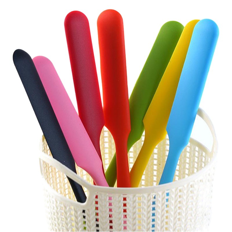 One-piece delivery one-piece all-inclusive long silicone spatula butter cake cream scraper baking tools wholesale