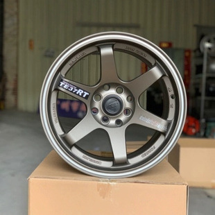 15-inch modified wheel hub TE37 car bright line aluminum alloy wheel hub fully painted black gray red bronze