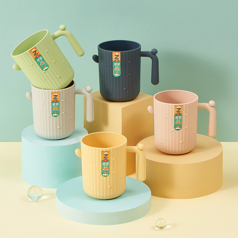 Cactus Wash Cup Household Toothbrush Cup Plastic Couple Cup Toothbrush Cup Student Mouthwash Cup Cactus Wash Cup Household Toothbrush Cup Plastic Couple Cup Toothbrush Cup Student Mouthwash Cup
