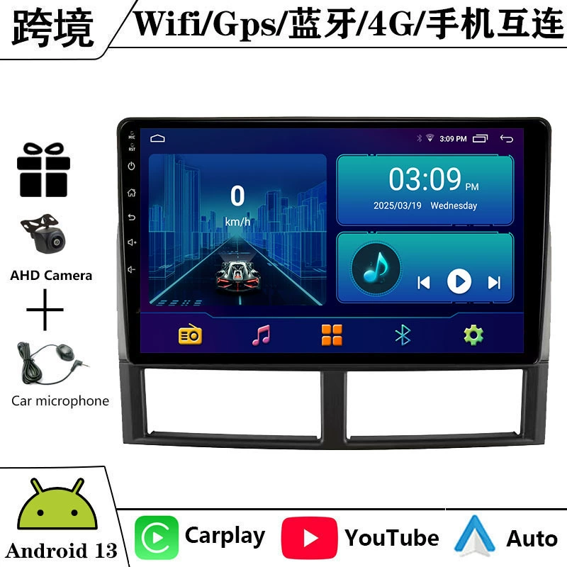 Подходит для Android навигации на большом экране Jeep Grand Cherokee 98-05 с GPS Bluetooth заднее изображение Carplay