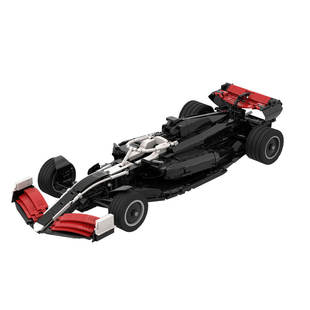 Building Blocks Cross-Border Moc-201826 1/8 Scale Vf-24 Racing Building Block Set 3328 Particle Number