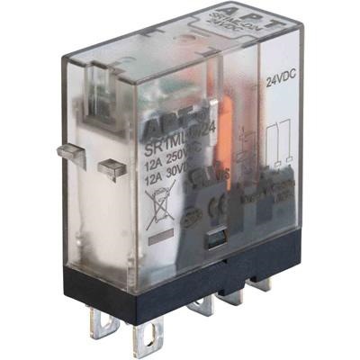 西门子APT继电器SR带指示灯测试钮SR1M-A12A24A36A48A110A220