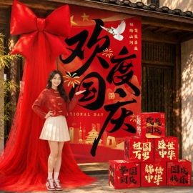 场地布置道具;节庆用品;创意礼品套装