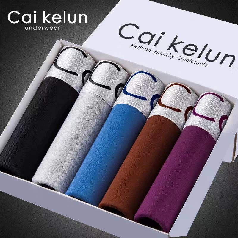 Мужское нижнее белье Мужские боксеры Сексуальные мужские брюки Дышащие мужские брюки с четырьмя уголками Модное молодежное Мужское нижнее белье Шорты
