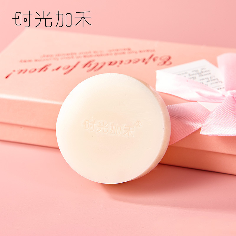 メーカーの時間は草の円形の羊の乳の石けんをプラスして顔を洗って入浴します。|undefined