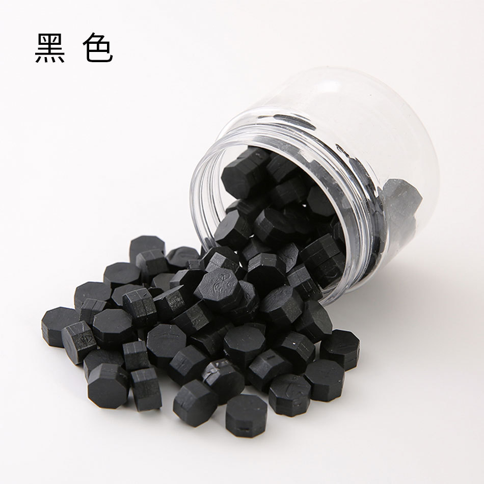 Macaron en caja de 50 colores, cera de pintura de fuego de color mixto, cera de botella granular mate, 60g, peso neto, aproximadamente 38g, sobre, cera sellada