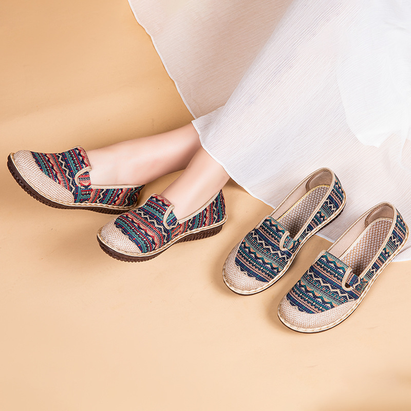 Scarpe sportive da donna Sneakers Suola in gomma Mesh Assorbimento degli urti Calzature versatili_voghion.com