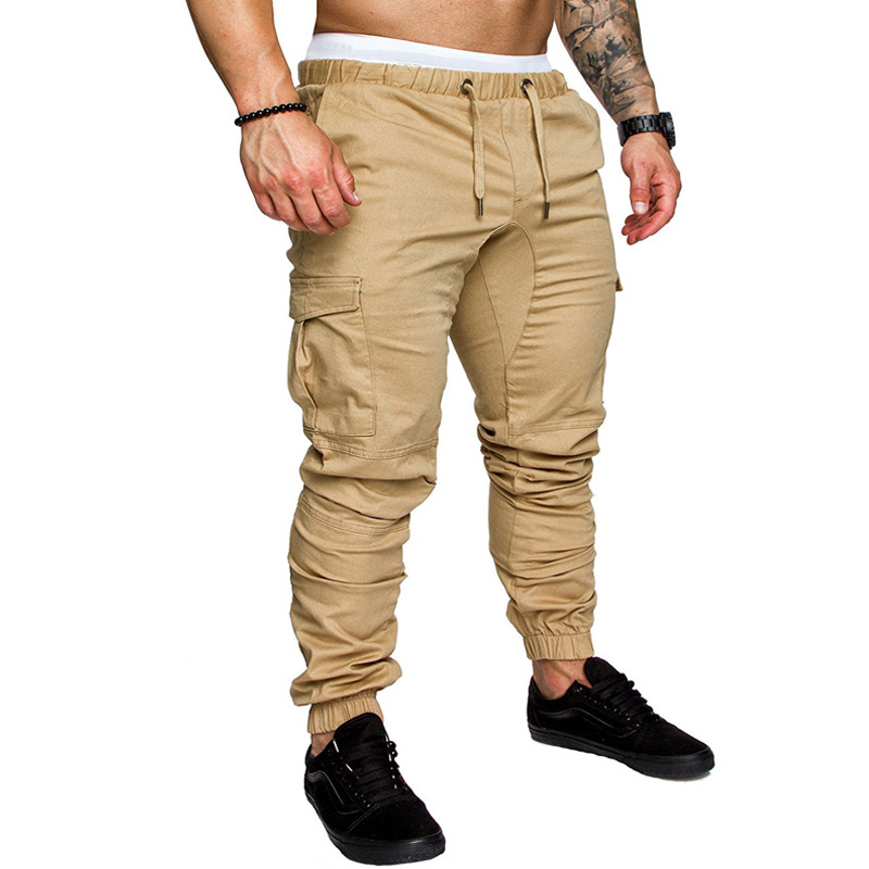 Pantaloni sportivi elastici in pizzo autunno/inverno 2024 nuovi da uomo Leggings casual_voghion.com