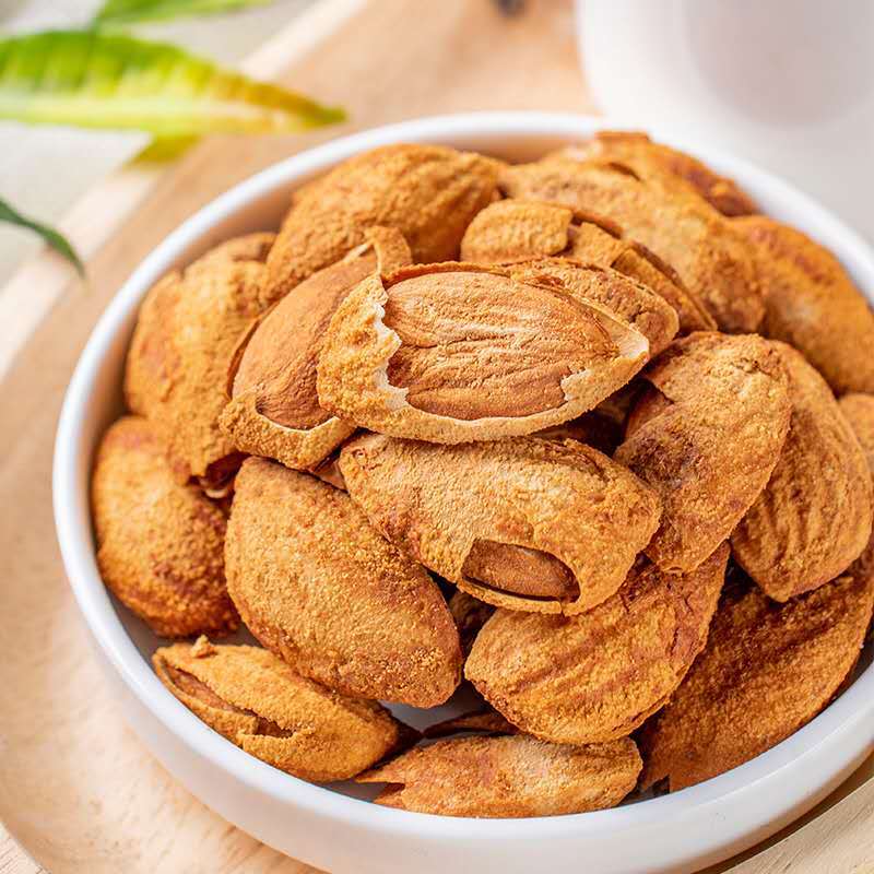 Wholesale Xinjiang Open-mouth Paper-pulp Badam Shipping 500g New Arrival Original Flavor Almonds Hand-peeled Thin-skinned Badam