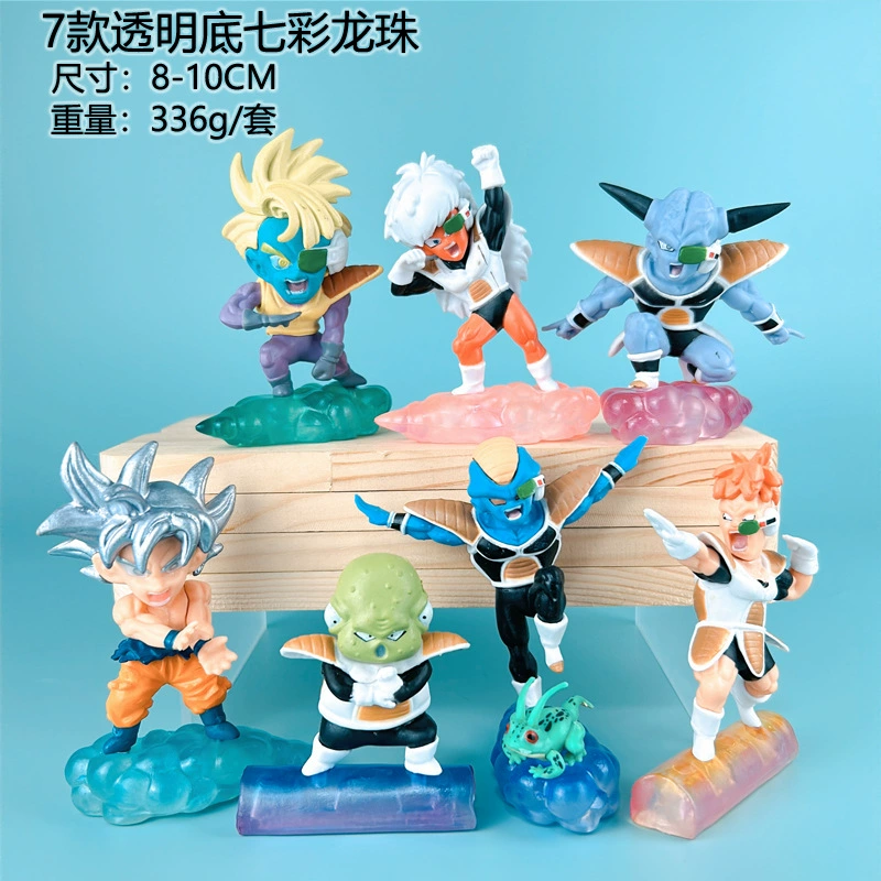 Кросс-бордер спот Dragon Ball фигура анимация Сайя люди цвет облако Вуконг персиковый белый белый черепаховый фи agam
