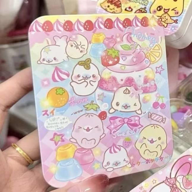 かわいい夢のようなブリキの箱イン収納ステッカー Guka スターアルバムフォトカードデスクトップ収納ハンドブック高価値|undefined