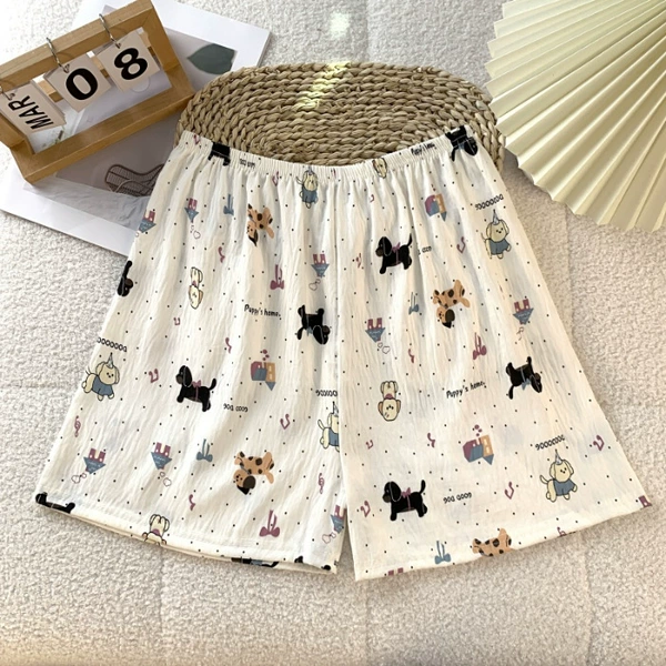 101 Spotted Dog-Drawstring Pocket-Shorts